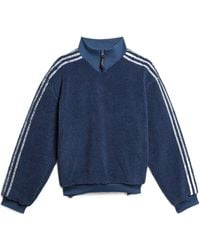 adidas - Originals X Blondey Crossover Casual Sports Stripe Stand Collar Pullover Long Sleeves - Lyst