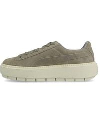 PUMA - (Wmns) Platform Trace Low Tops Casual Skateboarding Shoes - Lyst