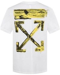 Off-White c/o Virgil Abloh - Arrow Print Oversized Short-Sleeved - Lyst
