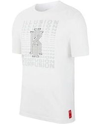 Nike - Dri-Fit Kyrie Logo Printing Basketball Short Sleeve - Lyst