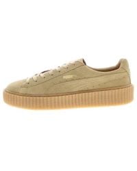 PUMA - Fenty X Suede Creeper 'Oatmeal' - Lyst