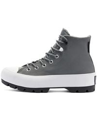 Converse - (Wmns) Chuck Taylor All Star Lugged Winter High Gtx 'Limestone' - Lyst