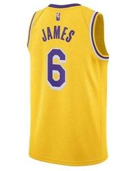 Nike - X Nba La Lakers Jerseys 'Lebron James 6' - Lyst