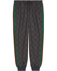 Gucci - Jumbo gg jogging Pant With Web - Lyst