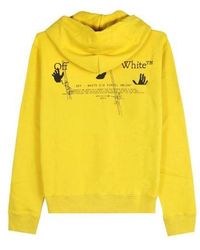 Off-White c/o Virgil Abloh - Fw20 Workers Logo Printing Hooded Pullover - Lyst