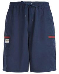 Gucci - Techno Fabric Bermuda-shorts - Lyst