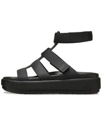 Crocs™ - (Wmns) Brooklyn Luxe Gladiator Sandals - Lyst