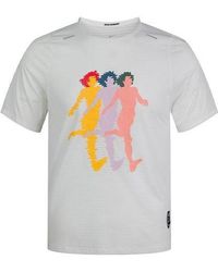 Nike - Dri-Fit Rise 365 A.I.R Artist Pattern Running Short Sleeve T-Shirt - Lyst
