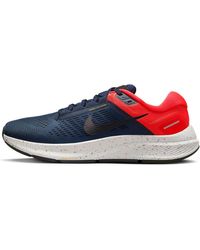 Nike - Air Zoom Structure 24 'Obsidian Bright Crimson' - Lyst