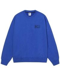 Nike - X Stussy Acid Wash Crew Fleece - Lyst
