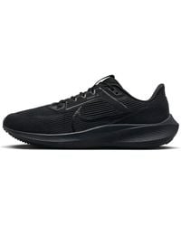 Nike - Dv3853-002 Air Zoom Pegasus 40 Black/black-anthracite Uk 6.5 - Lyst