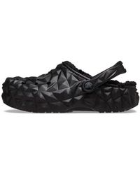 Crocs™ - Classic Clog Lined Geometric Shoes - Lyst