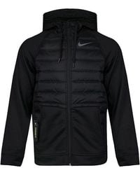 Nike - Stay Warm Solid Color Sports Training Hooded Padded Jacket - Lyst