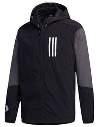 adidas - Windbreaker Sports Logo Jacket - Lyst