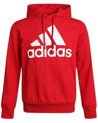 adidas - Bl Ft Hd Logo Printing Drawstring Sports Pullover - Lyst