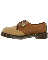 Dr. Martens - 1461 Made In England Suede Oxford Leather Shoes - Lyst