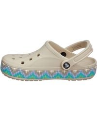 Crocs™ - Bayaband Chevron Band Clogs 'Stucco Multi' - Lyst