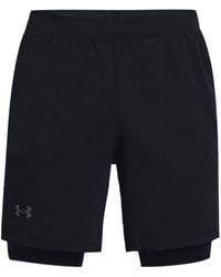 Under Armour - Launch Run 2-In-1 Shorts - Lyst
