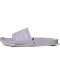 adidas - (Wmns) Adilette Comfort Slides 'Mauve' - Lyst