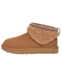 UGG - (Wmns) Classic Ultra Mini Maxi Curly Boot 'Chestnut' - Lyst