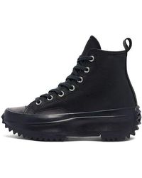 Converse - Run Star Hike High 'Triple' - Lyst