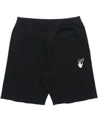 Off-White c/o Virgil Abloh - Ss21 Diag Stripe Sweat Shorts S - Lyst