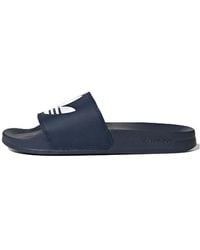 adidas - Adilette Lite Slides 'Trefoil Logo - Lyst