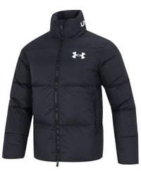 Under Armour - Logo Puffer Jacket - Lyst