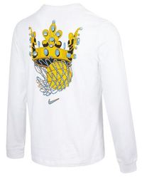 Nike - Lebron Sfg Basketball Sports Printing Round Neck Long Sleeves T-Shirt - Lyst
