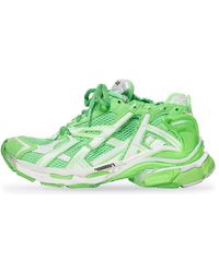 Balenciaga - Runner Sneakers Fluo Mesh And Nylon' - Lyst