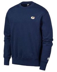 Nike - Sportswear Logo Casual Sports Round Neck Pullover - Lyst