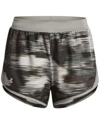 Under Armour - (Wmns) Fly-By 2.0 Printed Shorts - Lyst