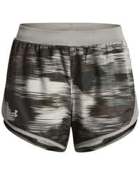 Under Armour - (Wmns) Fly-By 2.0 Printed Shorts - Lyst