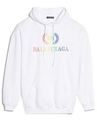 Balenciaga - (Wmns) Logo Hoodie - Lyst