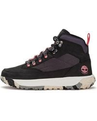 Timberland - (Wmns) Greenstride Motion Mid Fabric And Leather Waterproof Hiking Boot - Lyst