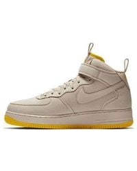 Nike - Air Force 1 Mid 07 Canvas 'Desert Sand' Ah6770-002 - Lyst