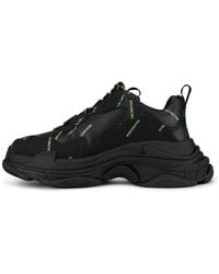 Balenciaga - Triple S Sneaker 'Allover Logo - Lyst