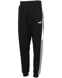 PUMA - Block Sweatpants - Lyst