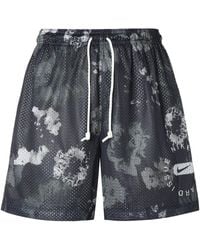 Nike - Standard Issue Mesh Shorts - Lyst