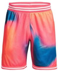 Under Armour - Curry 8 Inch Heavyweight Mesh Basketball Shorts ' Tie Dye' - Lyst