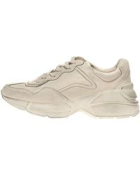 Gucci - Rhyton Leather Sneaker 'Ivory' - Lyst