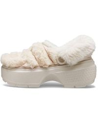 Crocs™ - (Wmns) Stomp Quilted Clogs 'Stucco' - Lyst