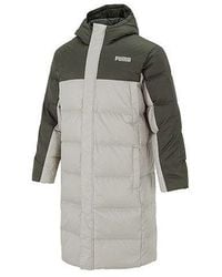 PUMA - Puffer Coat Jacket - Lyst
