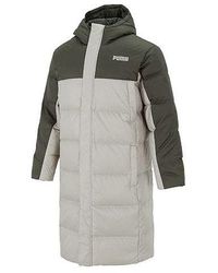 PUMA - Puffer Coat Jacket - Lyst