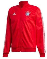 adidas - 19-20 Season Bayern Munich Soccer/Football Logo Sports Loose Training Long Sleeves Jacket - Lyst