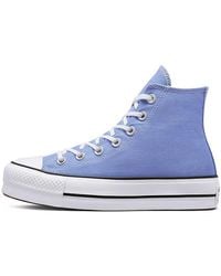 Converse - (Wmns) Chuck Taylor All Star Lift Platform Seasonal Color High Top 'Royal Pulse' - Lyst