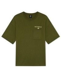 New Balance - Logo Print T-Shirt - Lyst
