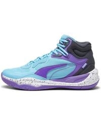 PUMA - Playmaker Pro Mid Glimmer Bright Aqua' - Lyst