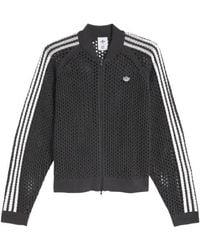 adidas - X Clot Fw24 Crochet Track Jacket Asia Sizing Carbon' - Lyst