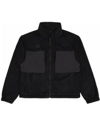 Nike - Lab Acg Fleece Jacket Anthracite' - Lyst